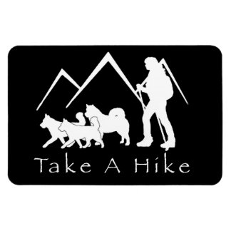 Ímã Tome um Rouco de íman Hike/Malamute