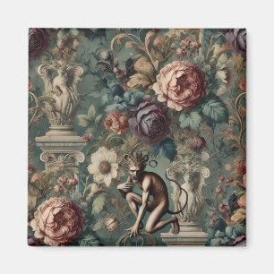 Imã Tome uma Arco - Design Floral Gótico