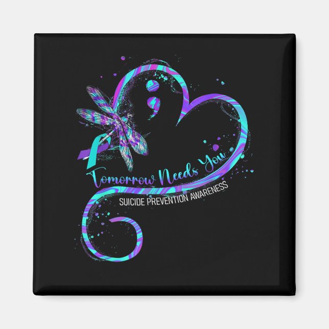 Imã Tomorrow Needs You Suicide Prevention Awareness Dr (Frente)