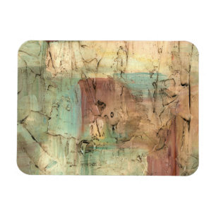 Ímã Tone da Terra pintando com superfície rachada