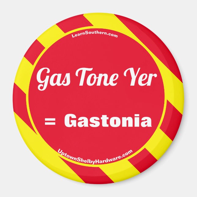 Imã Tonelada de Gás Yer = Magneta Gastonia (Frente)