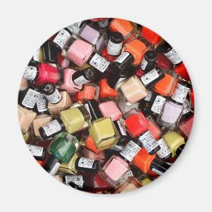 Imã Toneladas de garrafas do verniz para as unhas