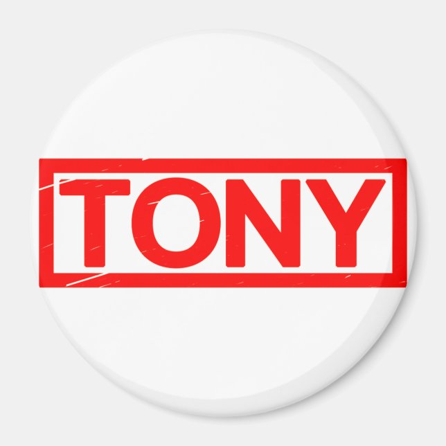 Imã Tony Stamp (Frente)