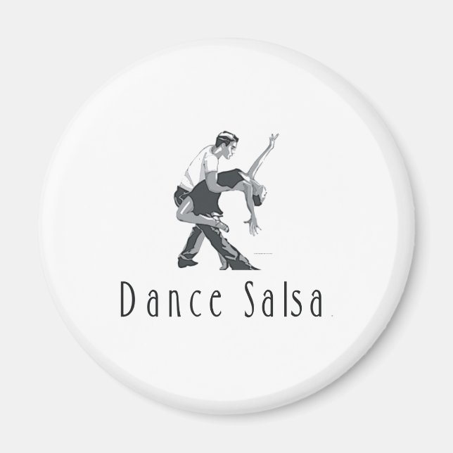Imã TOP Dance Salsa (Frente)