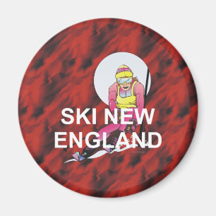 Imã Top Ski New England