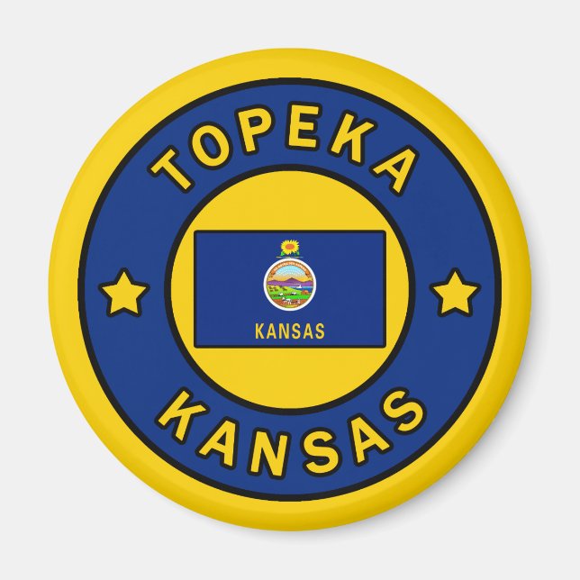 Imã Topeka Kansas (Frente)