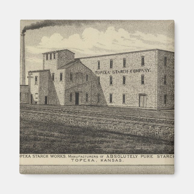 Imã Topeka Starch Workand Residence of DM Howard (Frente)