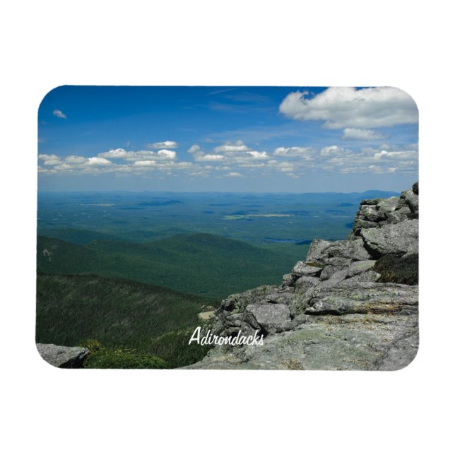 Ímã Topo da Montanha Whiteface, Adirondacks, NY (Horizontal)