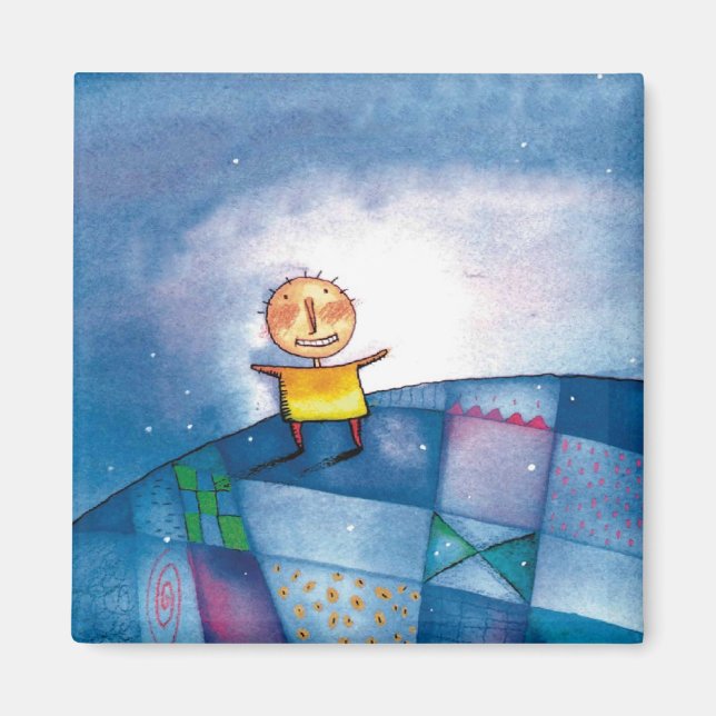 Imã Topo do Mundo (Frente)