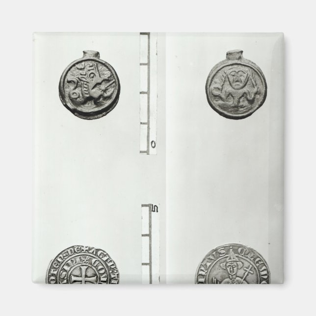 Imã Topo: Moedas Gaulesas do reverso (Frente)