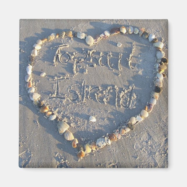 Imã Topsail Island NC (Frente)