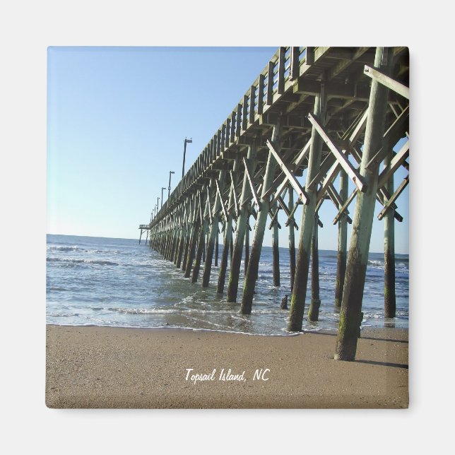 Imã Topsail Island NC (Frente)