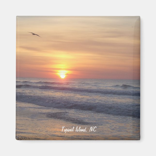 Imã Topsail Island NC (Frente)