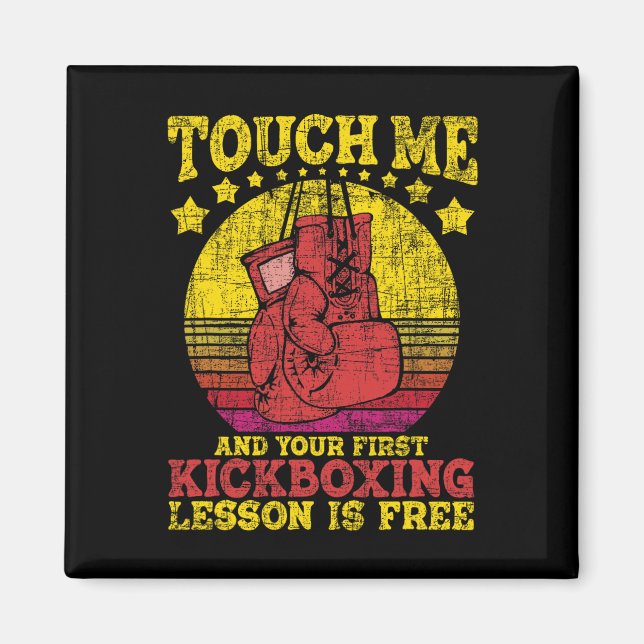 Imã Toque-me E Sua Primeira Aula De Kickboxing É Gráti (Frente)