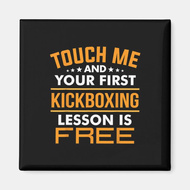Imã Toque Me E Sua Primeira Aula De Kickboxing É Gráti (Frente)