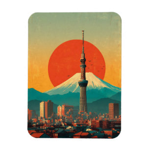 Ímã Tóquio Japão vintage