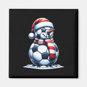 Imã Torcedor de Futebol no Natal Engraçado Boneco de N