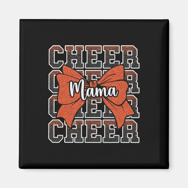 Imã Torcida Mãe Mãe Arco Esporte Cheerleader Cheerlead (Frente)