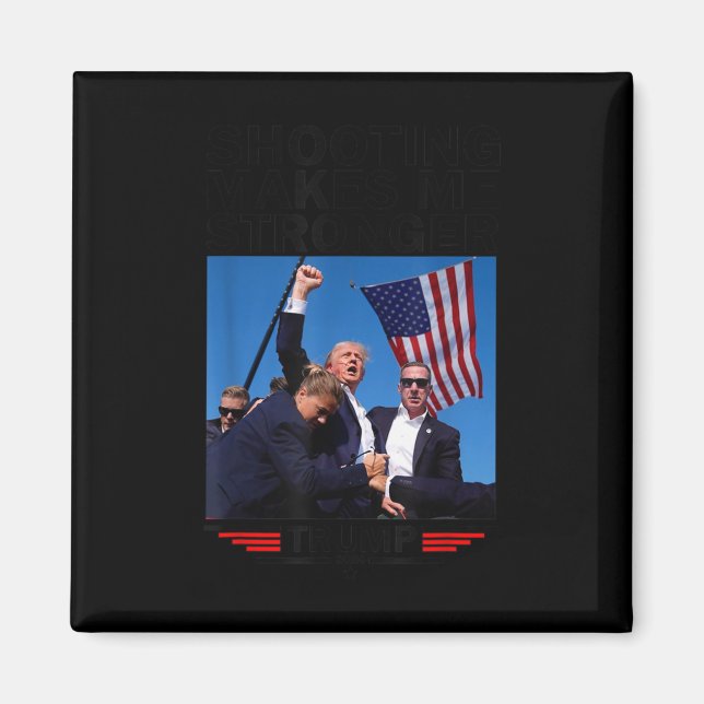 Imã Torna-Me Mais Forte Trump 2024 (Frente)