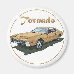 Imã Tornado Dourado