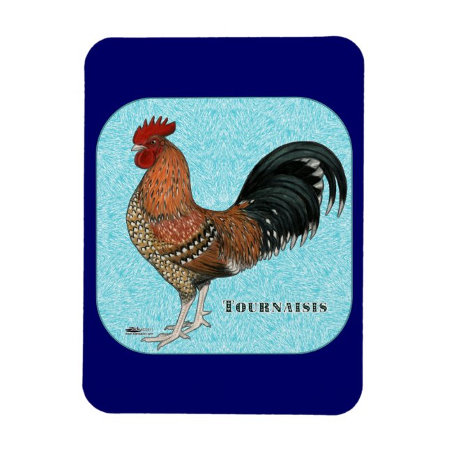 Ímã Tornaisis Rooster (Vertical)
