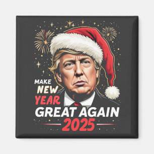 Imã Tornar Excelente do Ano Novo Novamente 2025 Trump