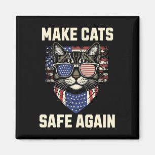 Imã Tornar Gatos Seguros Novamente Trump Gatos Para Tr
