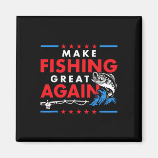 Imã Torne a Pesca Grande Novamente Humorístico Pescado