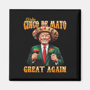 Imã Torne o Cinco De Mayo Grande Novamente Festa Trump