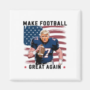 Imã Torne o Futebol Americano Grande Novamente Trump B