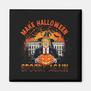 Imã Torne o Halloween Novamente Engraçado Trump Hallow