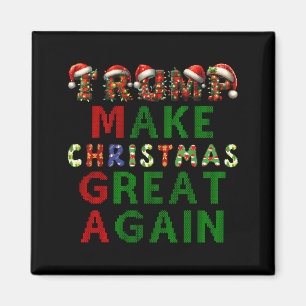 Imã Torne o Natal Grande Novamente Engraçado Donald Tr