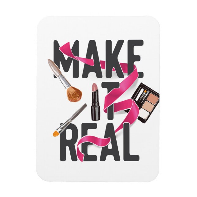 Ímã Torne-o real (Vertical)