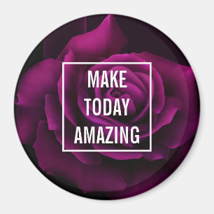 Imã Torne o Rosa roxo incrível de hoje Inspiração
