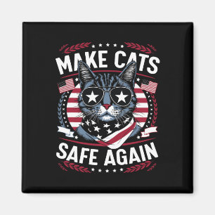 Imã Torne os Gatos Seguros Novamente Trump Gatos Para