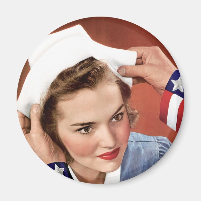 Imã Torne-Se Uma Enfermeira (Frente)