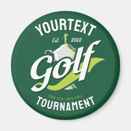 Imã Torneio de Golfe do nome Pro Golf Torphy Golfing