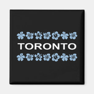 Imã Toronto Aloha Bandas Cor Azul Escura