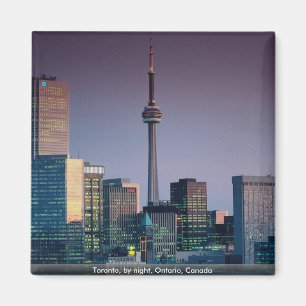 Imã Toronto, em a noite, Ontário, Canadá