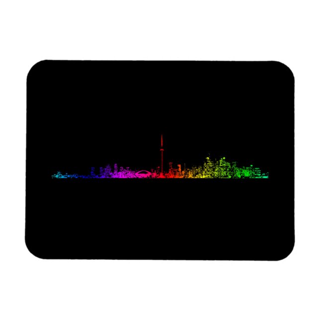 Ímã Toronto Rainbow (Horizontal)