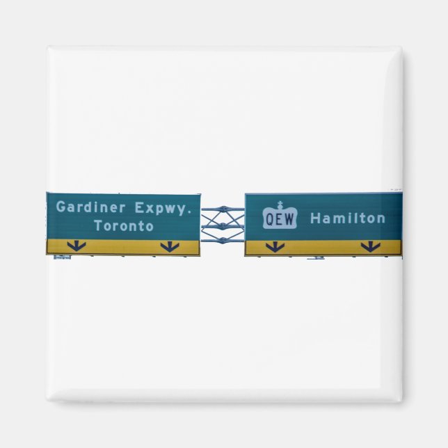 Imã Toronto, sinal interestadual da rua Canda (Frente)