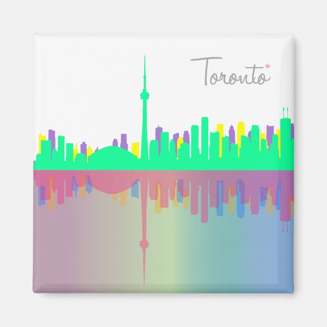Imã Toronto Skyline v2 (Frente)