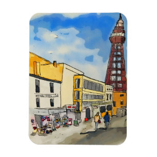 Ímã Torre Blackpool Seaside