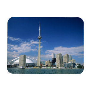Ímã Torre CN e Skydome em Toronto, Ontário,