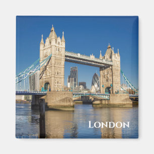 Imã Torre da Ponte Londres Geladeira