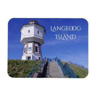 Ímã Torre de Águas de Langeoog, Frisia Oriental, Alem