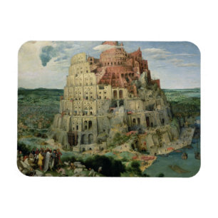 Ímã Torre de Babel, 1563 (óleo no painel)