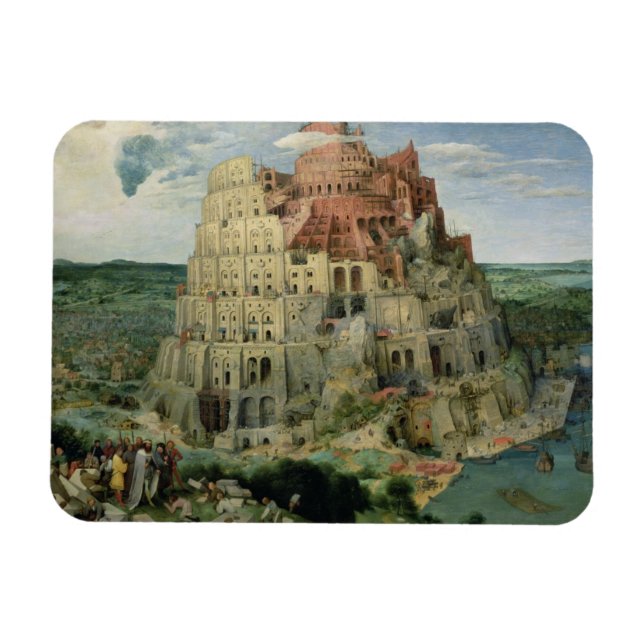 Ímã Torre de Babel, 1563 (óleo no painel) (Horizontal)