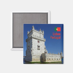 Imã Torre de Belém em Lisboa, Portugal