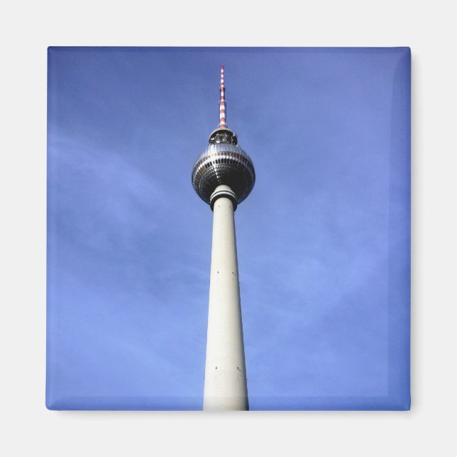 Imã torre de fernsehturm (Frente)